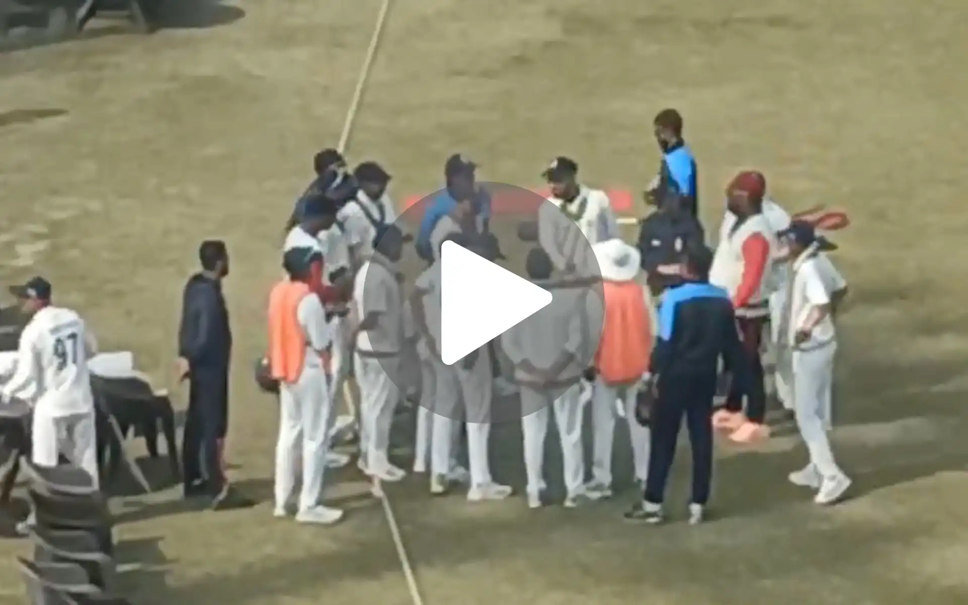 [Watch] Virat Kohli's Passionate Pep Talk During Delhi vs Railways Ranji Trophy Match